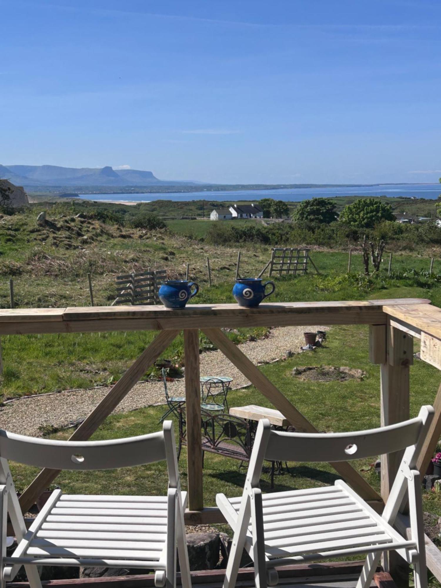 The Creevy Cabin Ballure Eksteriør billede