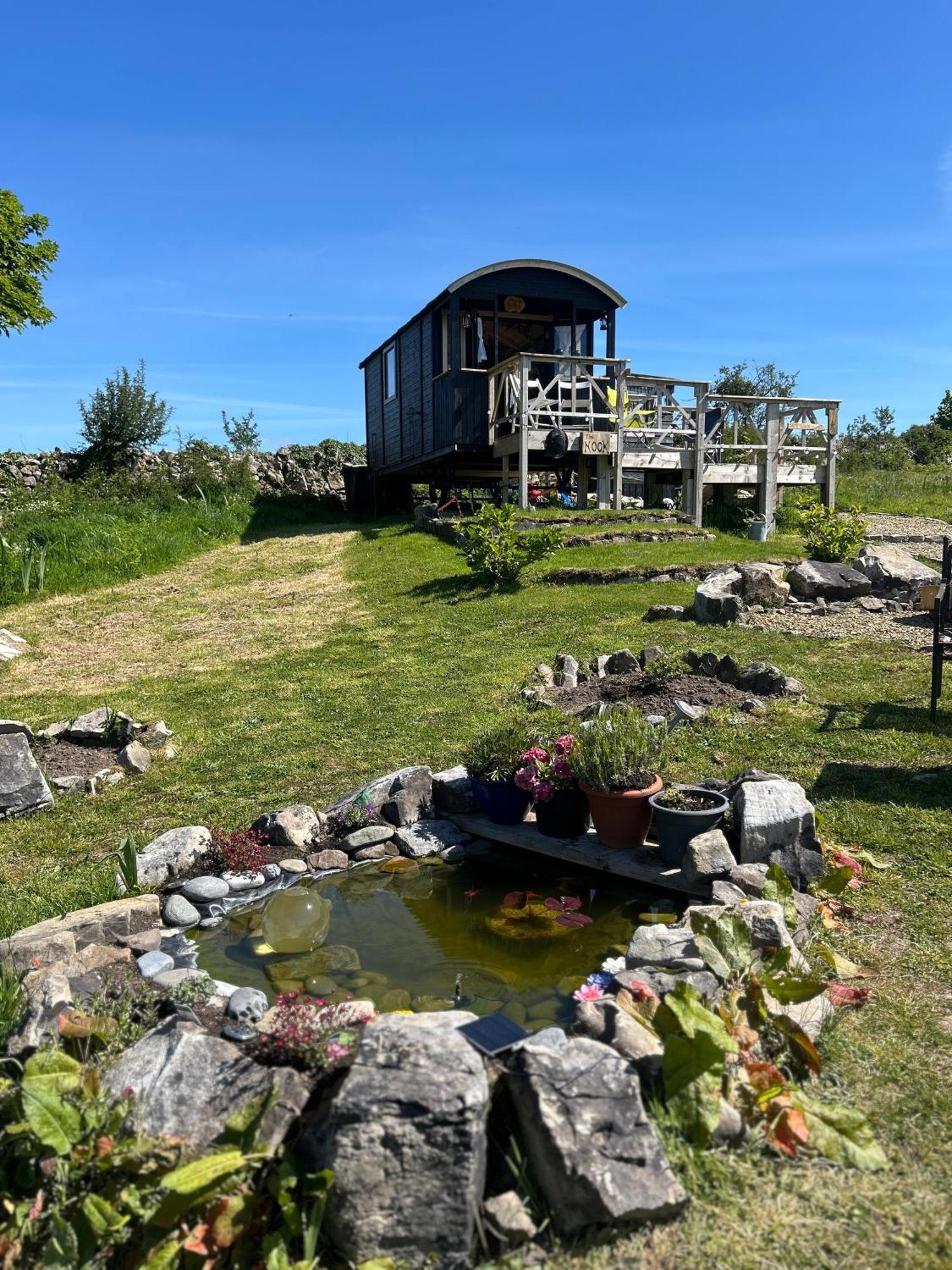 The Creevy Cabin Ballure Eksteriør billede